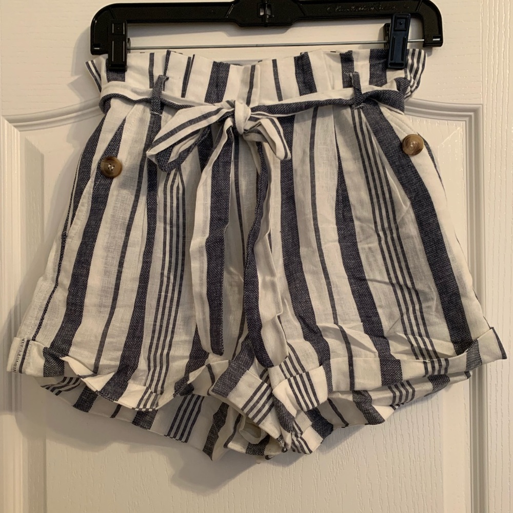 TopShop Stripped Shorts